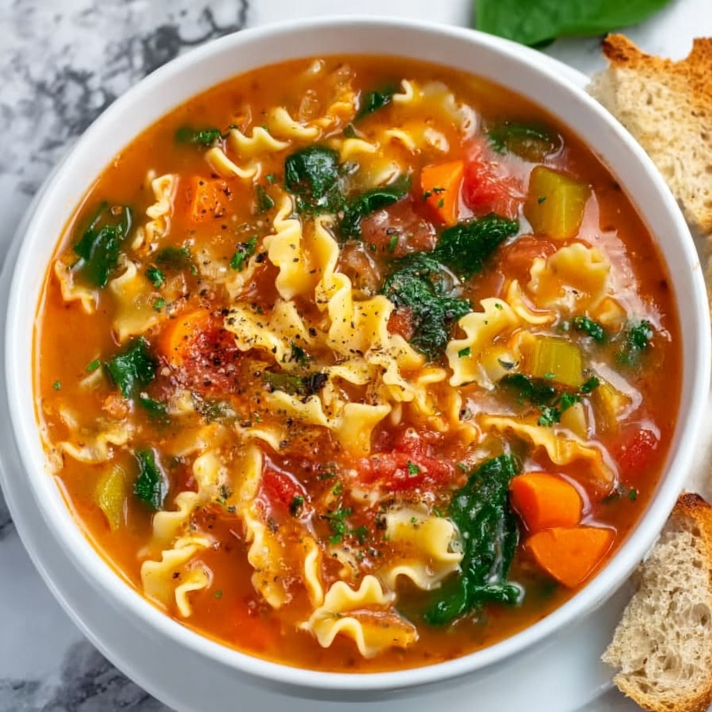 Vegan Lasagna Soup Recipe - Recipe Image