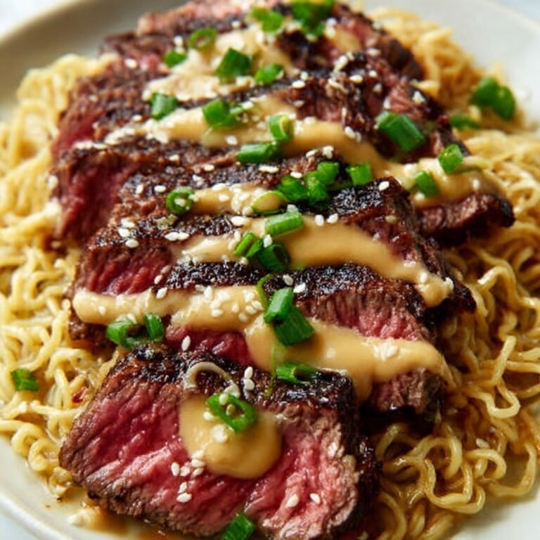 Garlic Butter Steak Lightning Noodles Recipe