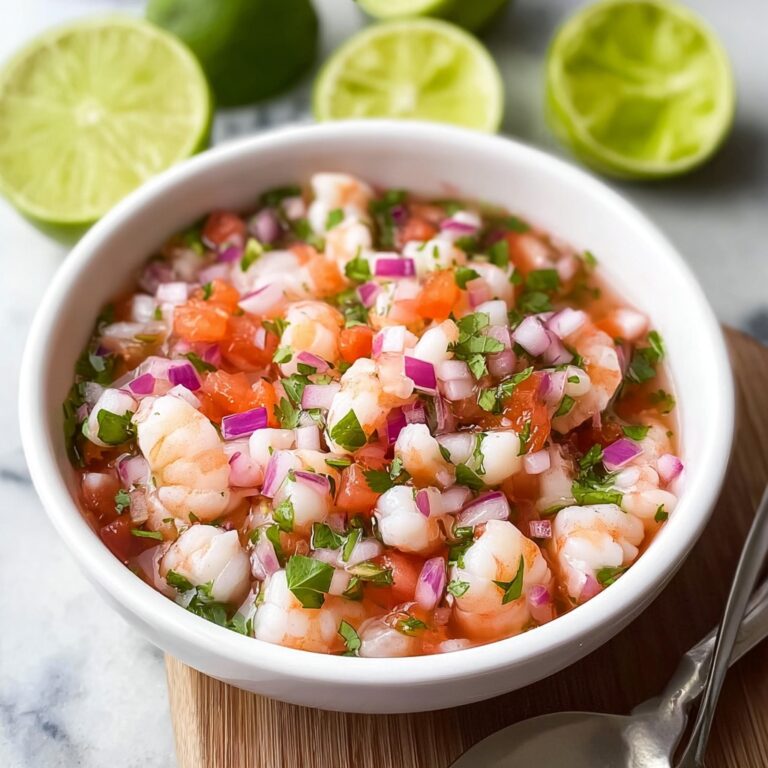 Refreshing Shrimp Ceviche: Your Ultimate Low-Cal Snack Delight Recipe
