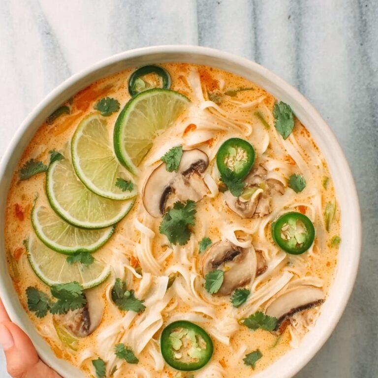 Easy Thai Chicken Curry Soup Recipe