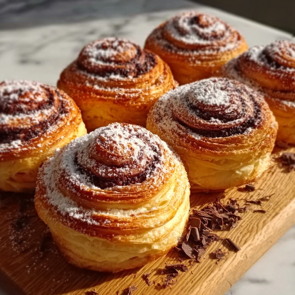 Nutella Cruffins Recipe - Recipe Image