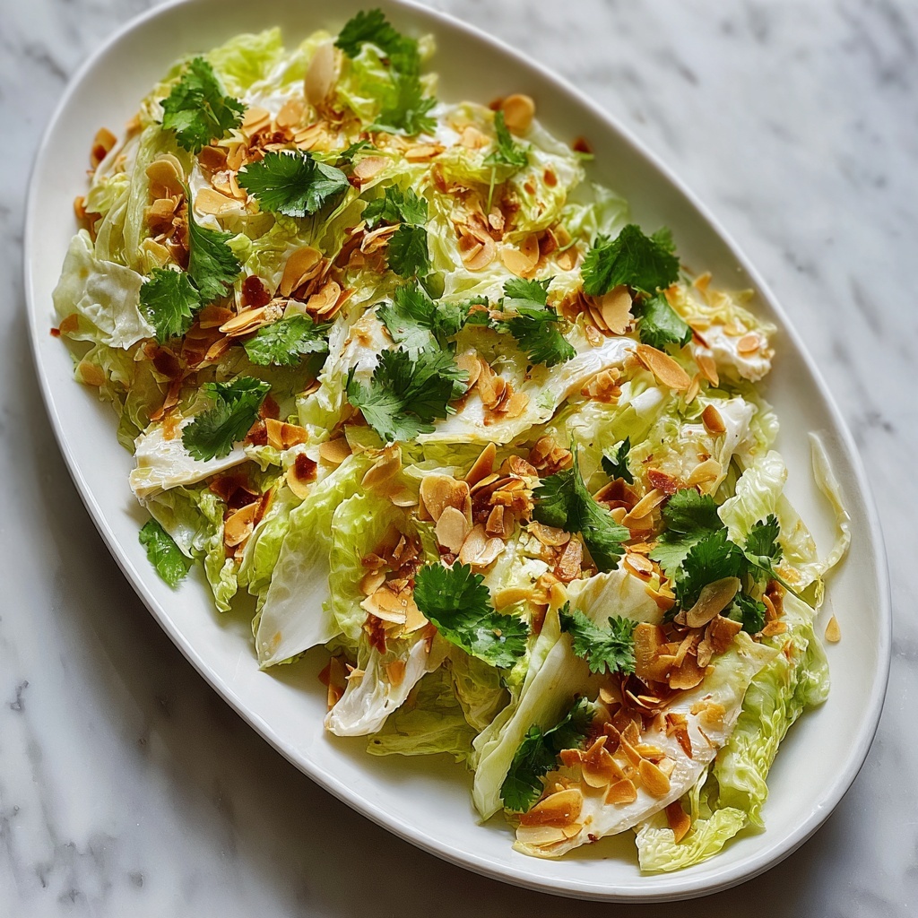Zesty Spanish Garlic Cabbage Salad Recipe - Recipe Image