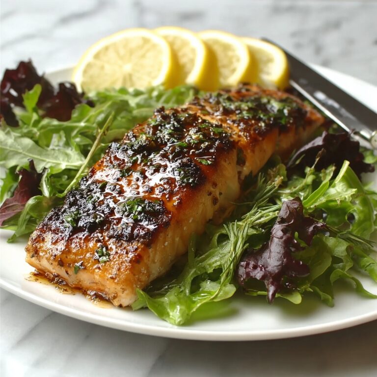 Savory Air Fryer Honey Mustard Salmon in Just 10 Minutes Recipe