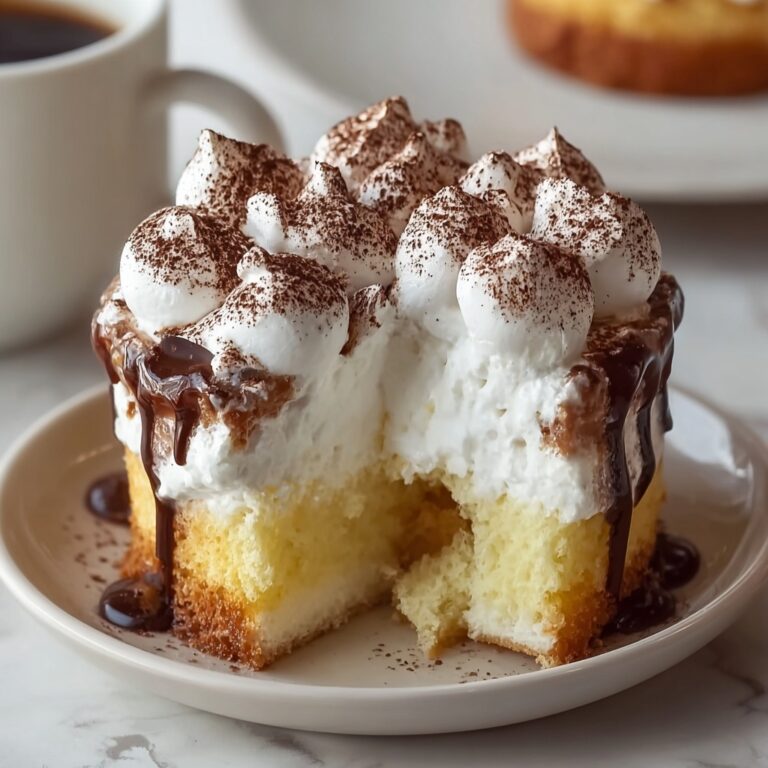 Decadent White Russian Poke Cake Recipe