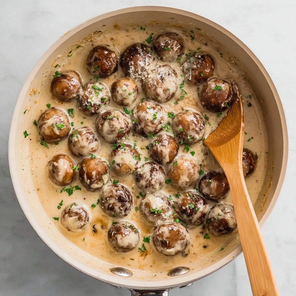 Creamy Garlic Parmesan Sautéed Mushrooms Recipe - Recipe Image