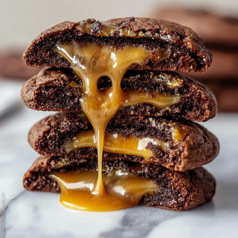 Salted Caramel Chocolate Cookies Recipe
