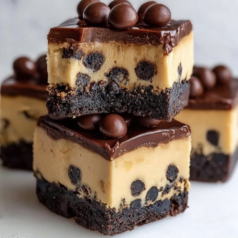 Chocolate Chip Cookie Dough Brownie Bites Recipe