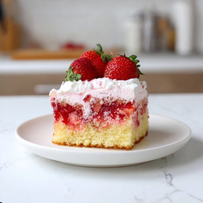 Strawberry Honeybun Cake Recipe