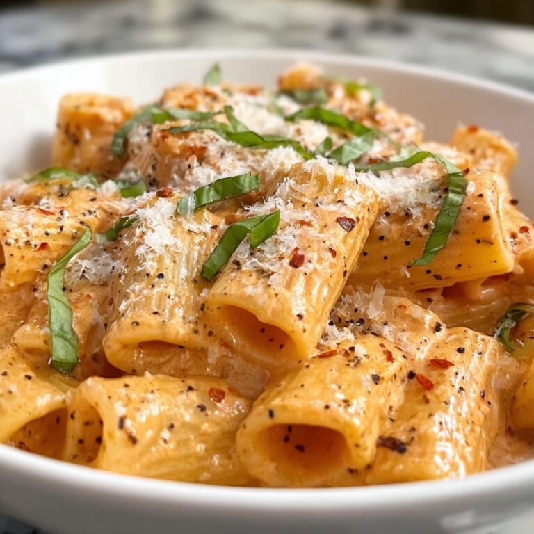 One Pot Rigatoni Pink Sauce Recipe