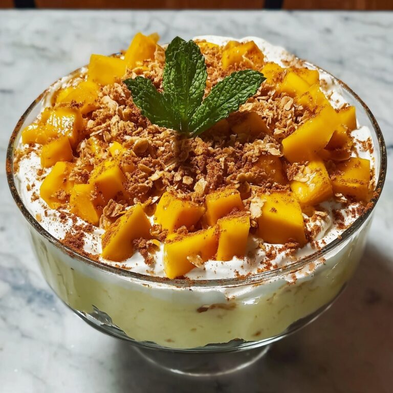 Mango Cheesecake Trifle Recipe