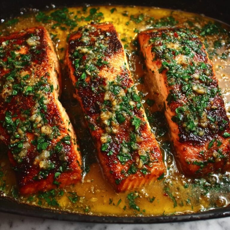Garlic Butter Parmesan Salmon Recipe