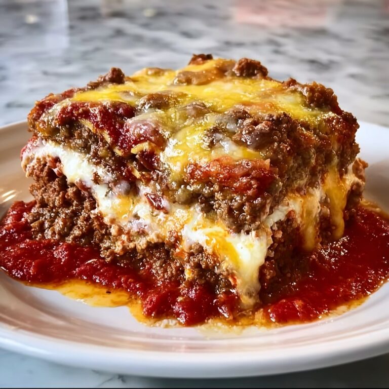 Cheesy Loaded Meatloaf Casserole Recipe