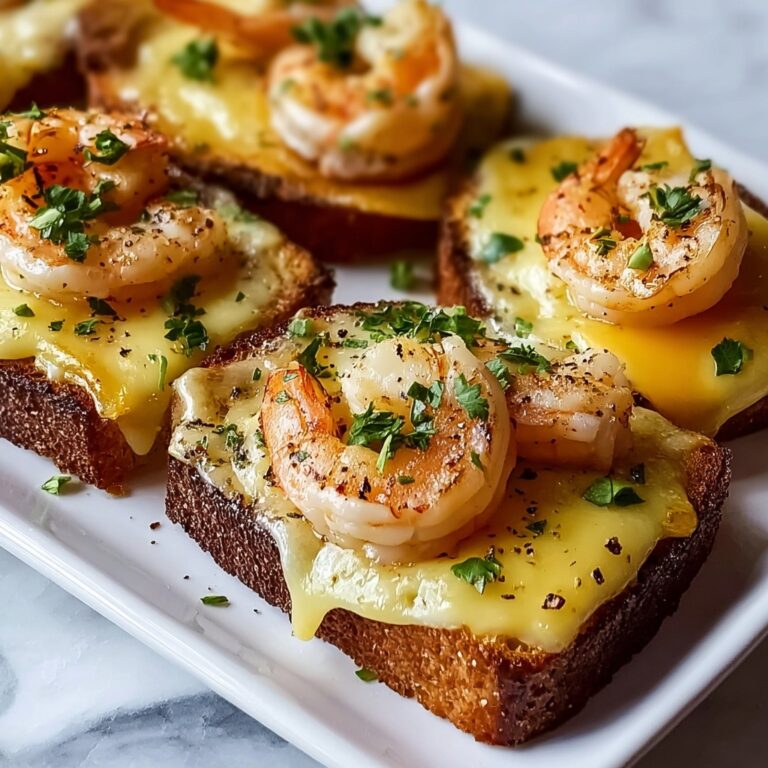 Cheesy Shrimp Toast Recipe
