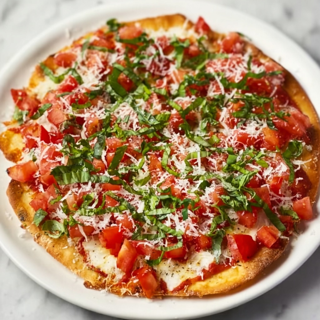 Bruschetta Dip with Feta, Cream Cheese, and Fresh Basil Recipe - Recipe Image