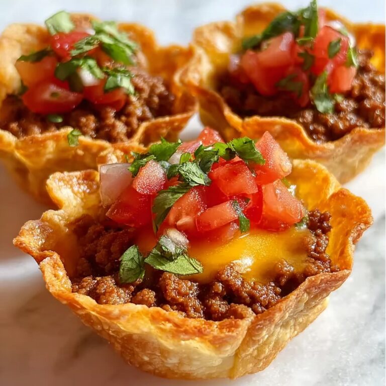 Crunchy Taco Cups Recipe