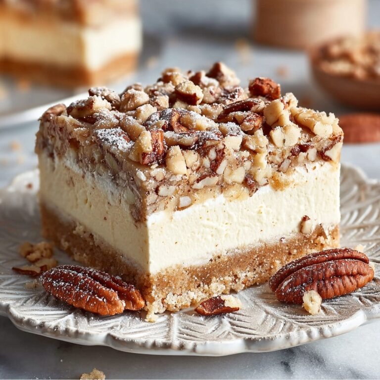 Pecan Pie Cheesecake Bars Recipe