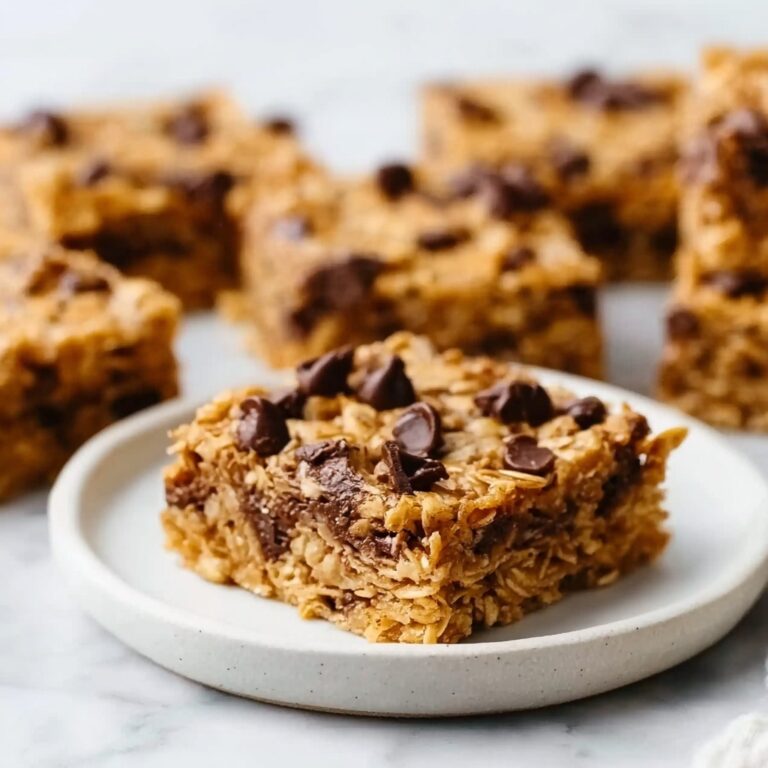 Oatmeal Chocolate Chip Bars Recipe