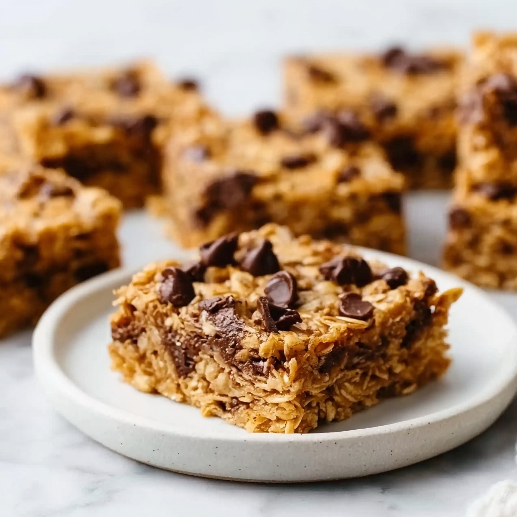 Oatmeal Chocolate Chip Bars Recipe - Recipe Image