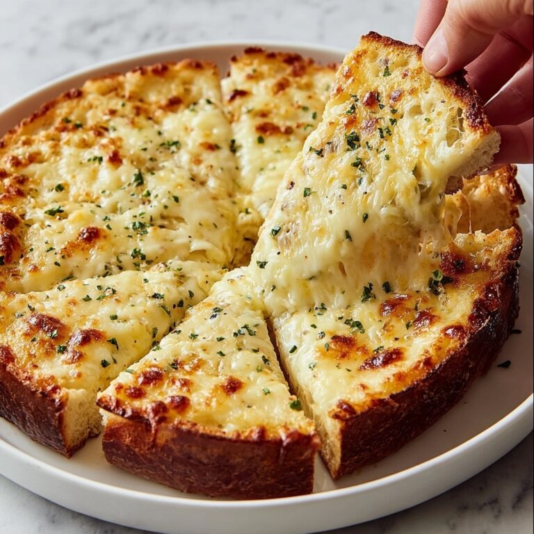 Baked Garlic Bread Dip Recipe