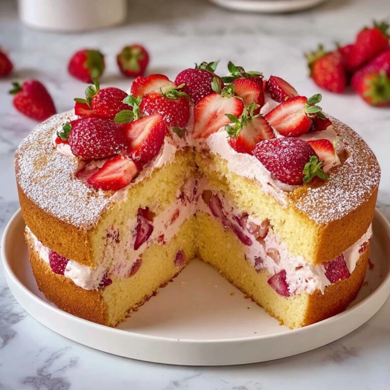Strawberry Cheesecake Pound Cake Recipe