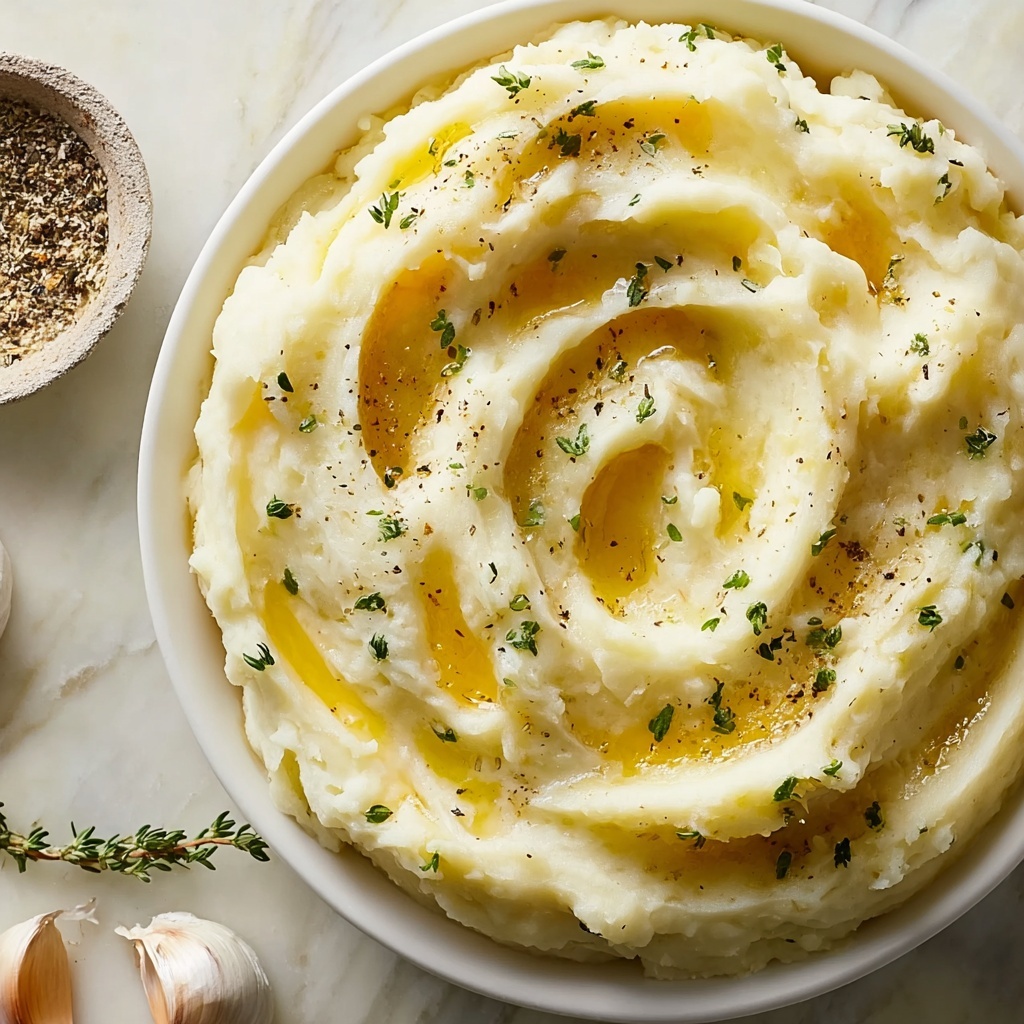 Roasted Garlic Mashed Potatoes Recipe - Recipe Image