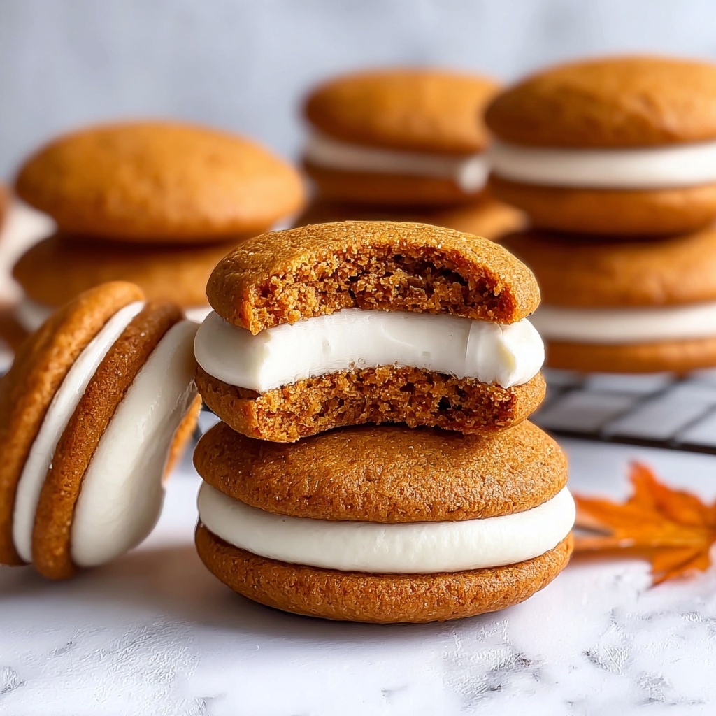 Sourdough Pumpkin Whoopie Pies with Sweet Maple Buttercream Recipe - Recipe Image