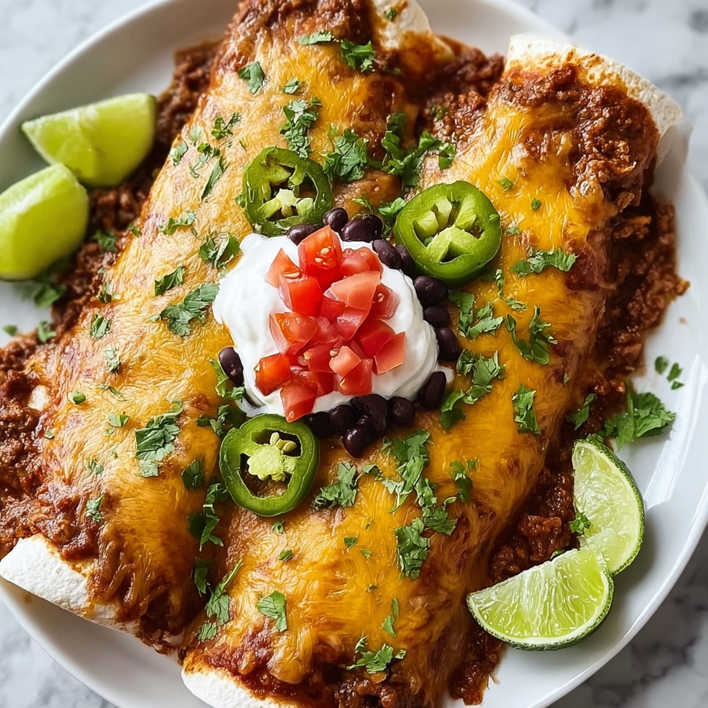 Ground Turkey Black Bean Enchiladas Recipe - Recipe Image