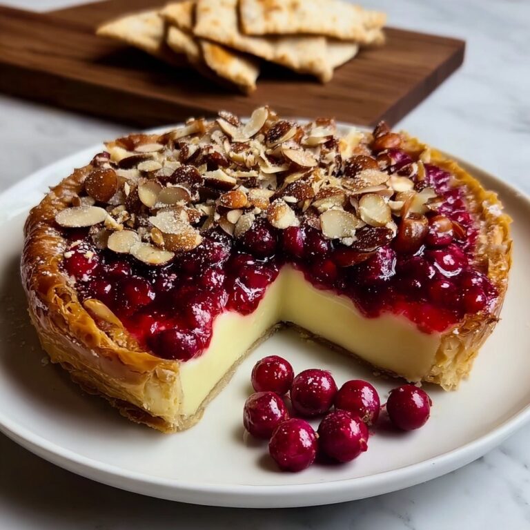 Baked Brie with Cranberries Recipe