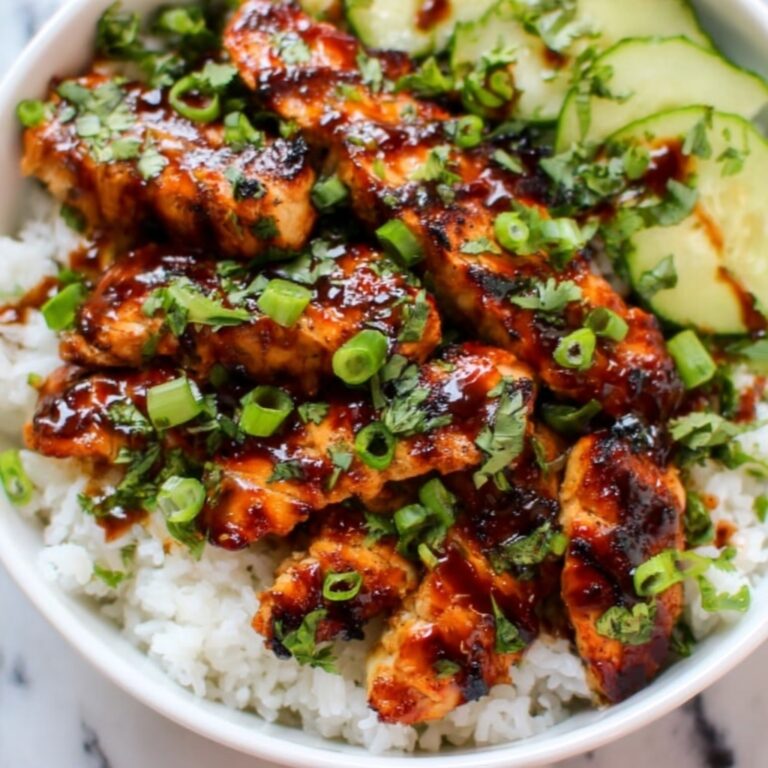 Honey Garlic Salmon Rice Bowls Recipe