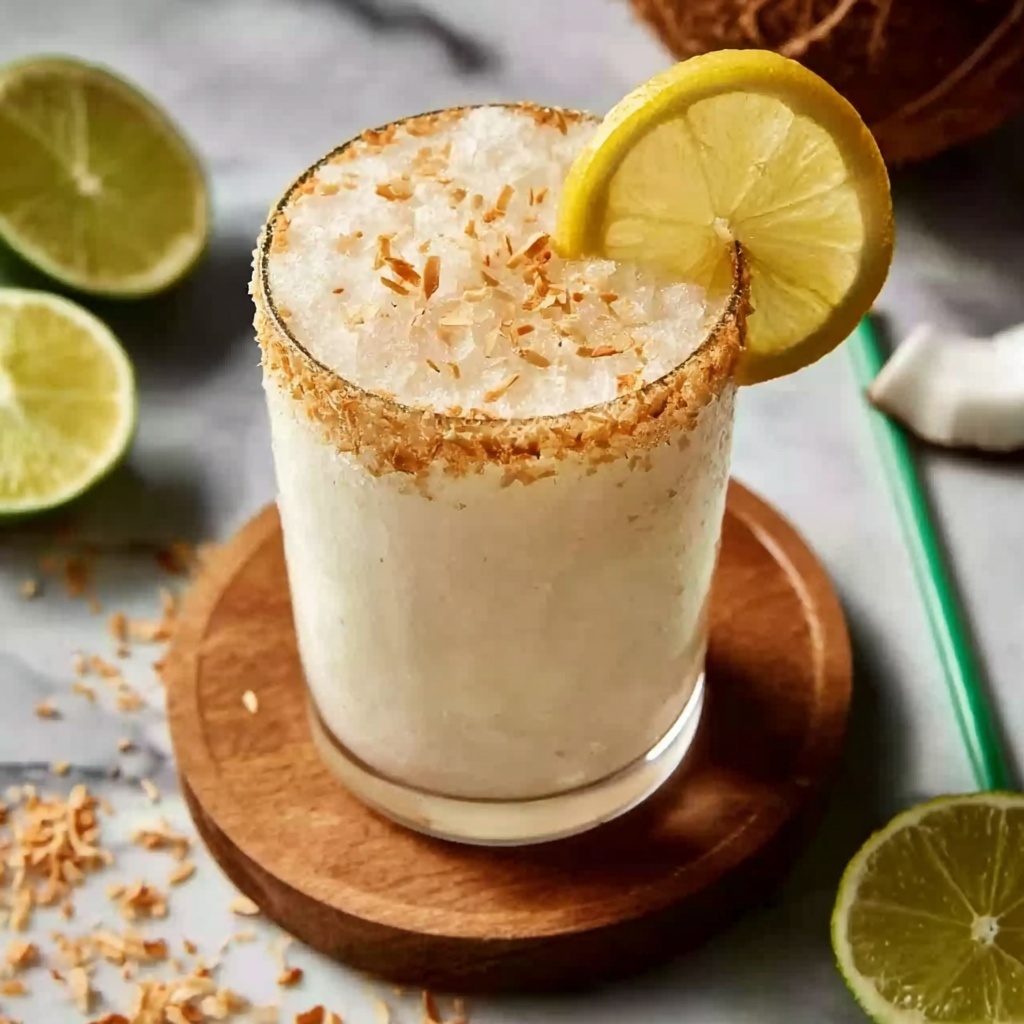 Coconut Lime Refreshing Drink Recipe - Recipe Image
