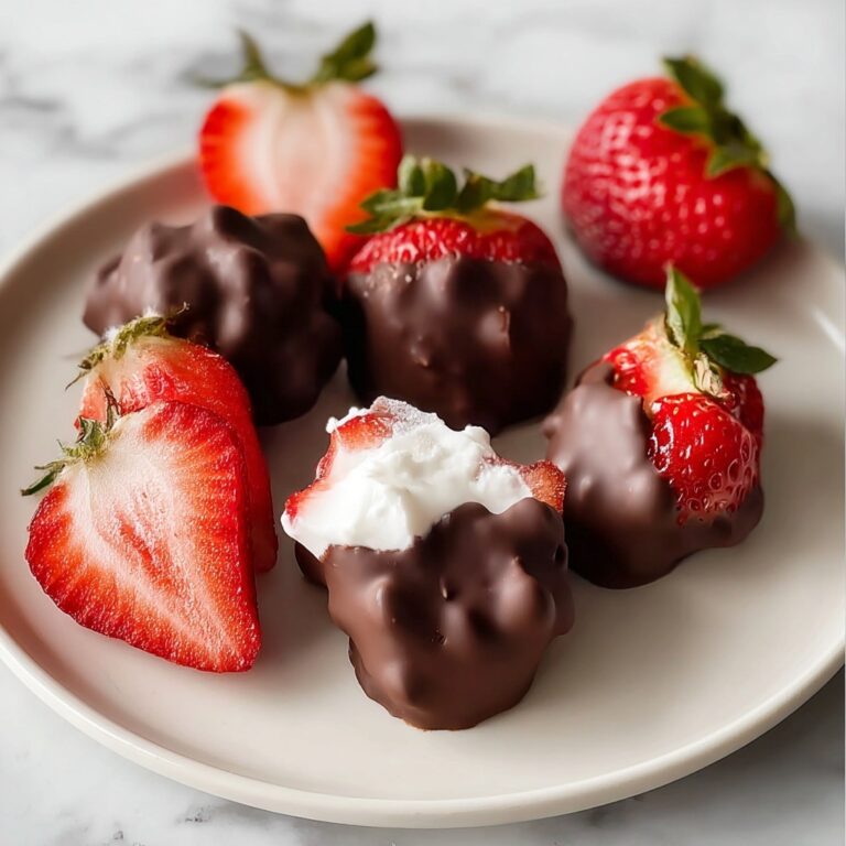 Healthy Chocolate Strawberry Yogurt Clusters for Guilt-Free Indulgence Recipe