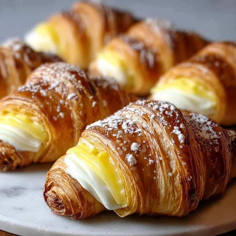 Lemon Cheesecake Crescent Rolls Recipe