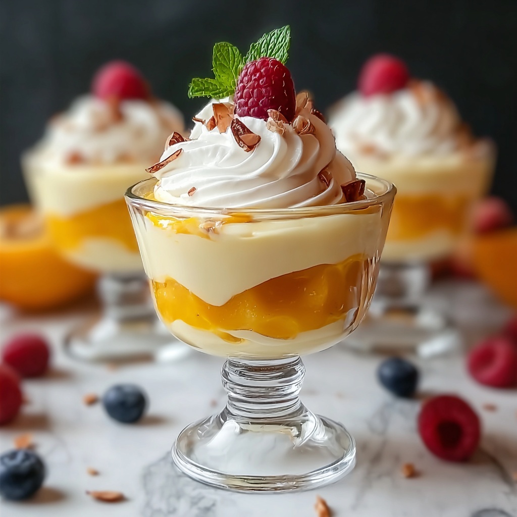 Coconut Mousse Delightful Dessert: A Vegan Tropical Treat Recipe - Recipe Image