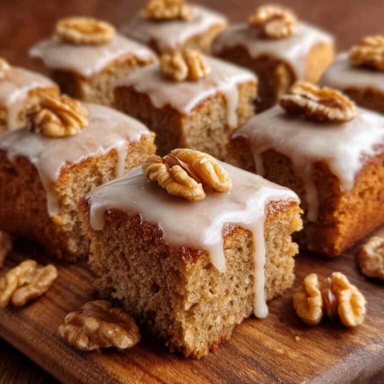 Maple Walnut Blondies Recipe