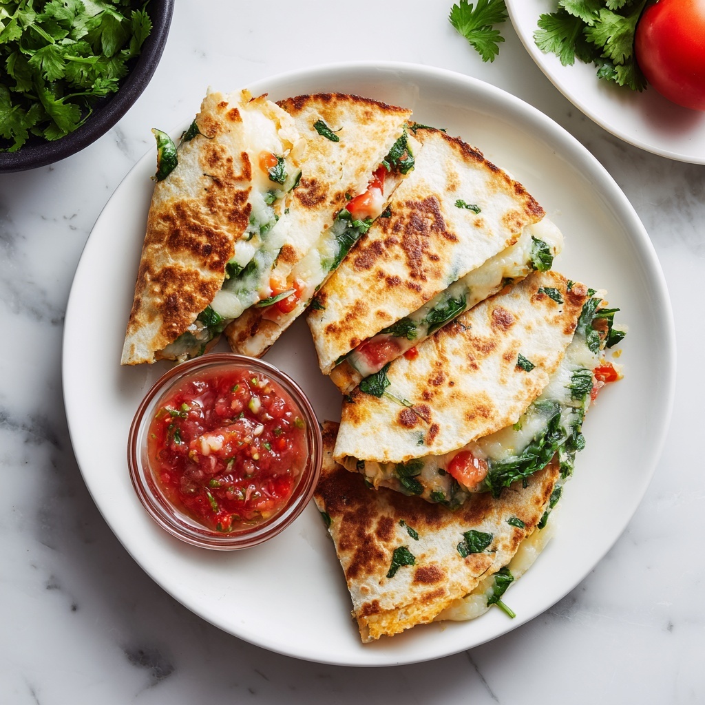 Irresistible Mediterranean Quesadillas for Quick Dinners Recipe - Recipe Image