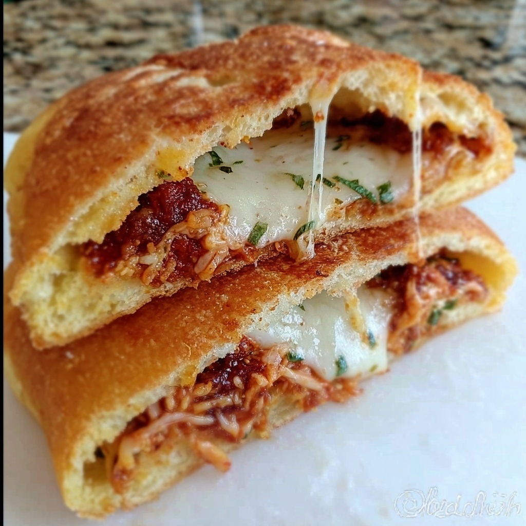 BBQ Chicken Calzones Recipe - Recipe Image
