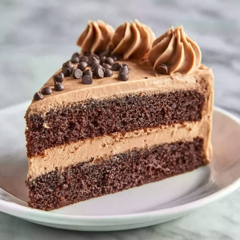 Coffee Chocolate Cake with Coffee Buttercream Recipe