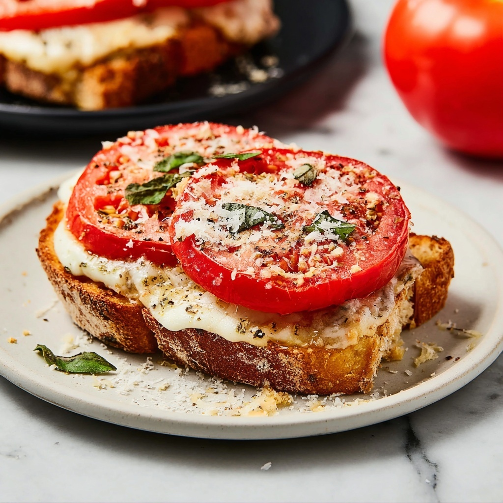 Delicious Homemade Pizza Toast Recipe - Recipe Image
