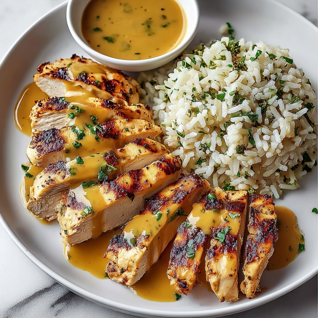 Honey Mustard Chicken Rice: An Easy Delicious Recipe - Recipe Image