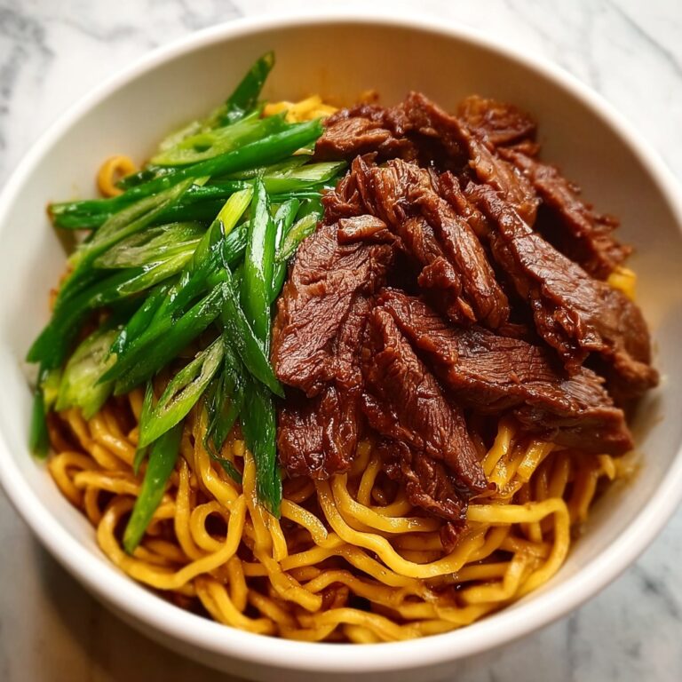 Honey Soy Crispy Beef and Noodles Recipe