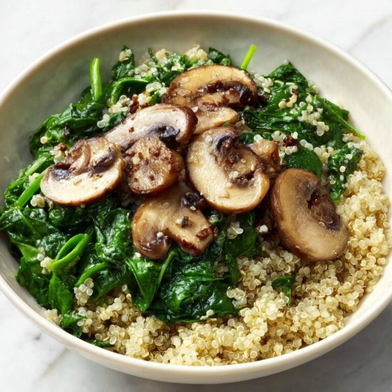 Mushroom Spinach Quinoa: 7 Nutritious Reasons to Indulge Recipe